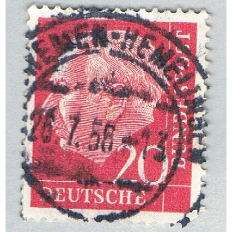 Germany 710 Used President Heuss 1954 (BP58524)