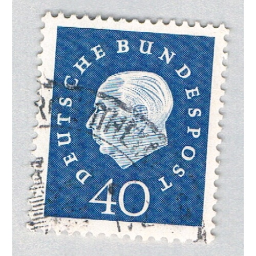 Germany 796 Used President Heuss 1 1959 (BP58528)