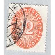 Germany O72 Used 12pf 2 1927 (BP58615)