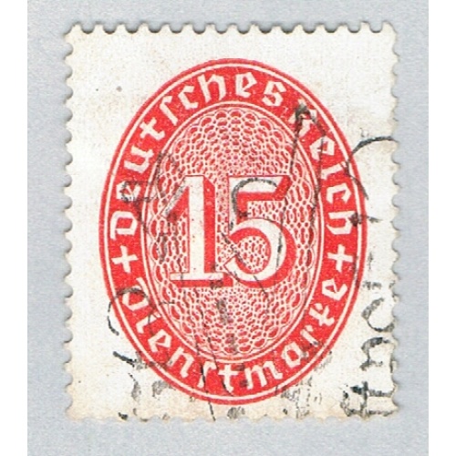 Germany O73 Used 15pf 1927 (BP58616)