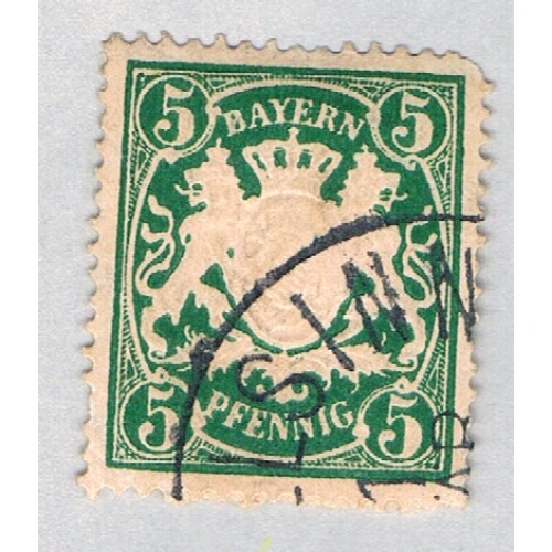 Germany Bavaria 62 Used Arms 2 1888 (BP58622)