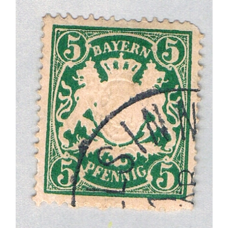 Germany Bavaria 62 Used Arms 2 1888 (BP58622)