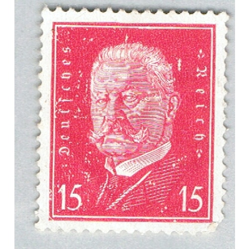 Germany 374 Used von Hindenburg 1928 (BP58720)