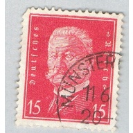 Germany 374 Used von Hindenburg 2 1928 (BP58722)