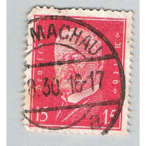 Germany 374 Used von Hindenburg 1 1928 (BP58724)