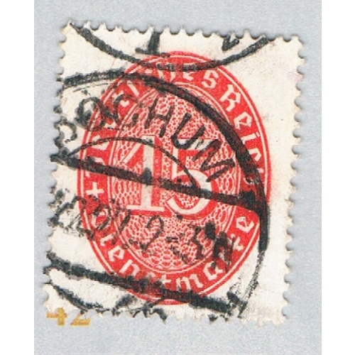 Germany O73 Used Numeral 15 1927 (BP58842)