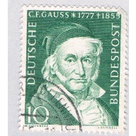 Germany 725 Used Gauss 1955 (BP58905)