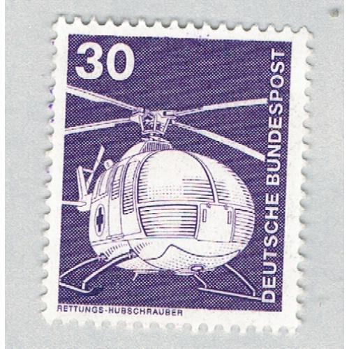 Germany 1173 Used Helicopter 1 1975 (BP58927)