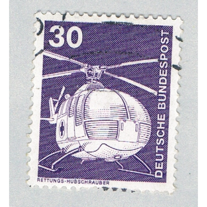 Germany 1173 Used Helicopter 2 1975 (BP58928)