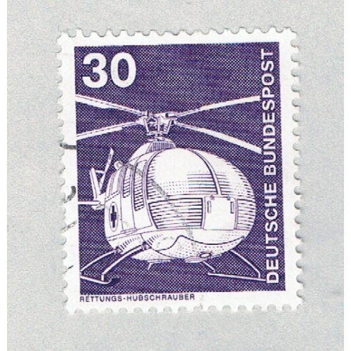 Germany 1173 Used Helicopter 2 1975 (BP59001)
