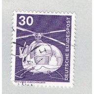 Germany 1173 Used Helicopter 1 1975 (BP59003)