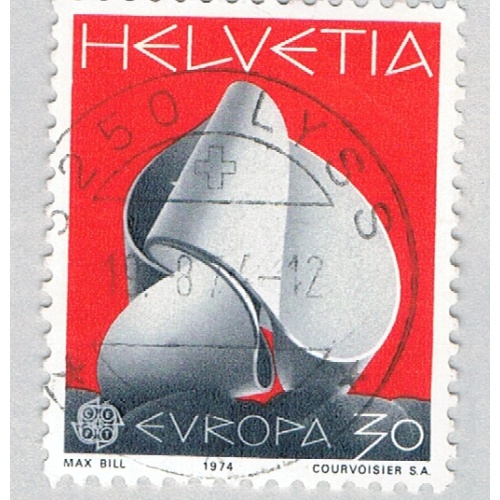 Switzerland 594 Used Europa 1974 (BP59012)