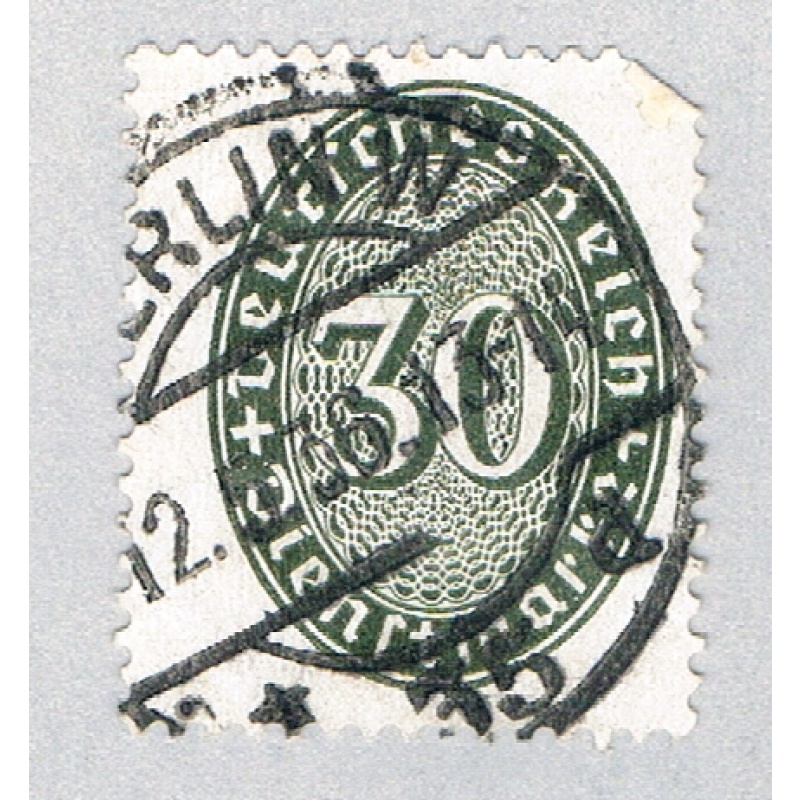 Germany O77 Used Numeral 30 1927 (BP59101)