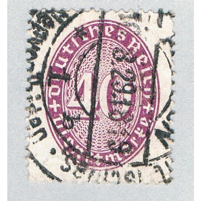 Germany O78 Used Numeral 40 2 1927 (BP59106)