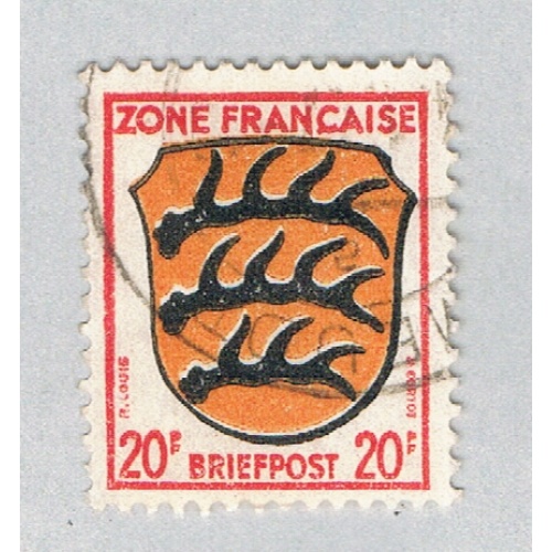 Germany Occupation 4N8 Used Arms 1 1945 (BP59108)