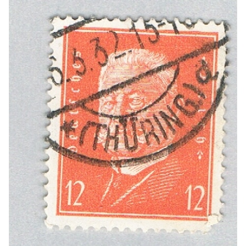 Germany 373 Used von Hindenburg 1 1928 (BP59111)