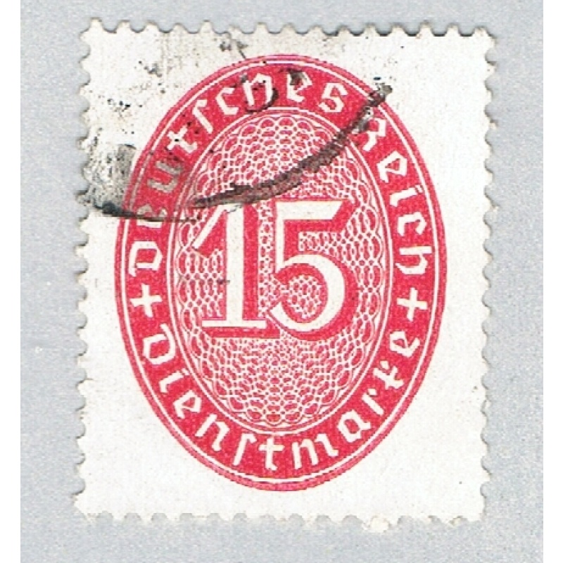 Germany O73 Used Numeral 15 2 1927 (BP59137)