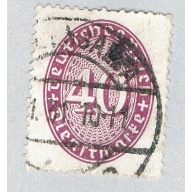 Germany O78 Used Numeral 40 2 1927 (BP59138)