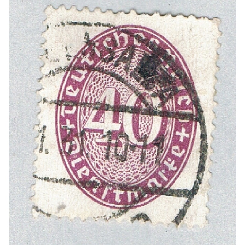 Germany O78 Used Numeral 40 2 1927 (BP59138)