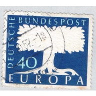 Germany 772 Used Europa 1 1957 (BP59202)