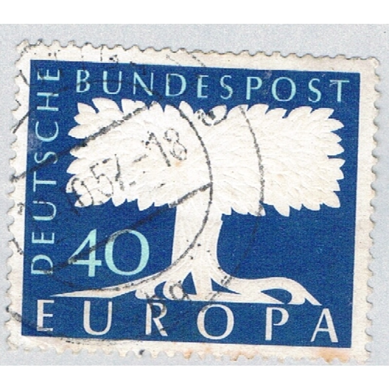 Germany 772 Used Europa 1 1957 (BP59202)