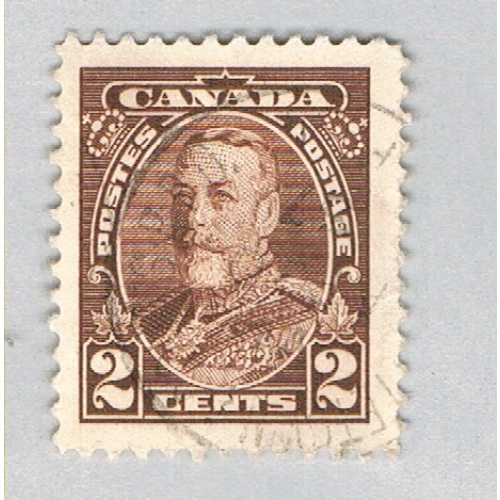 Canada 218 Used King George V Brown 2c 1 1935 (BP59332)