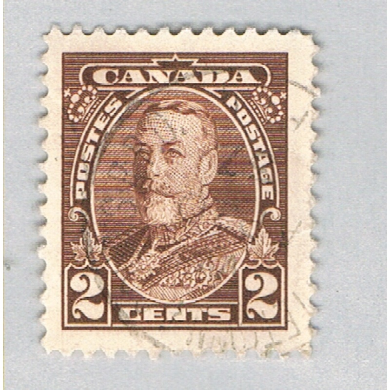 Canada 218 Used King George V Brown 2c 1 1935 (BP59332)