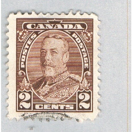 Canada 218 Used King George V Brown 2c 2 1935 (BP59333)