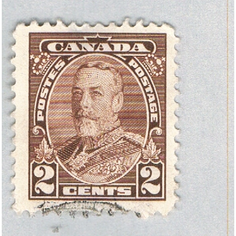 Canada 218 Used King George V Brown 2c 2 1935 (BP59333)