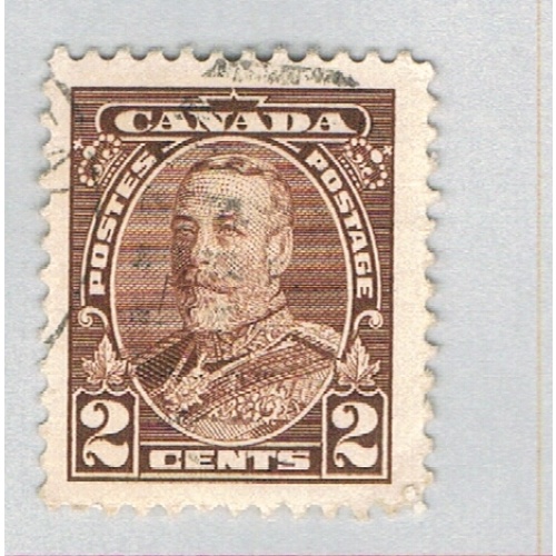 Canada 218 Used King George V Brown 2c 1 1935 (BP59335)