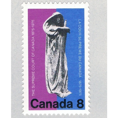Canada 669 Unused Justice 1 1975 (BP59405)