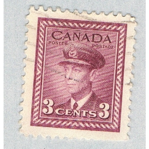 Canada 251 Used King George VI 2 1942 (BP59621)