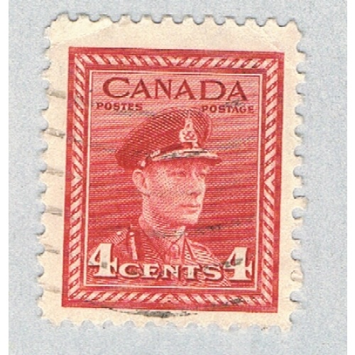 Canada 254 Used King George VI 1 1942 (BP59625)