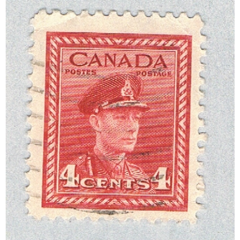 Canada 254 Used King George VI 1 1942 (BP59625)