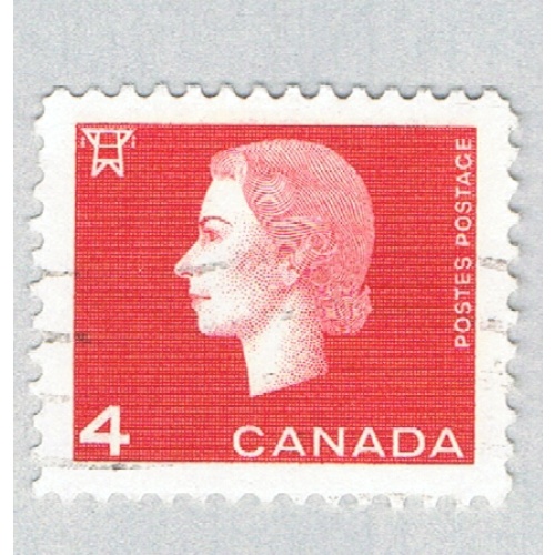 Canada 404 Used QEII and wheat 1 1962 (BP59641)