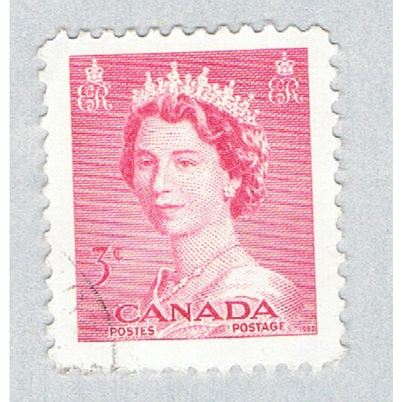 Canada 327 Used QEII 1953 (BP59732)