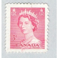 Canada 327 Used QEII 1953 (BP59735)
