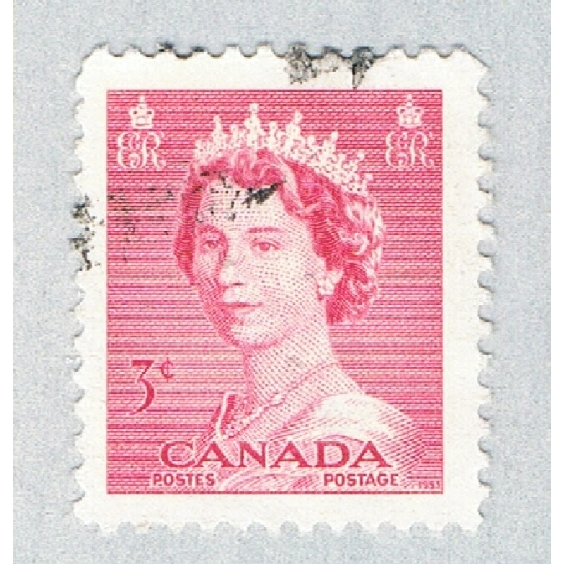Canada 327 Used QEII 2 1953 (BP59737)