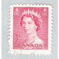Canada 327 Used QEII 1 1953 (BP59739)