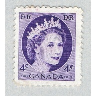 Canada 340 Used QEII 1 1953 (BP59808)