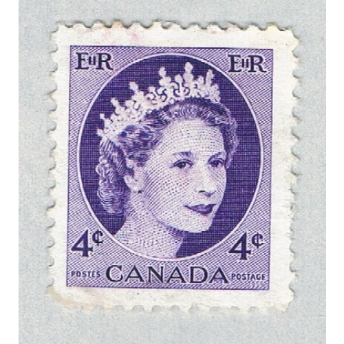 Canada 340 Used QEII 1 1953 (BP59808)