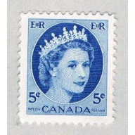 Canada 341 Used QEII 1953 (BP59810)