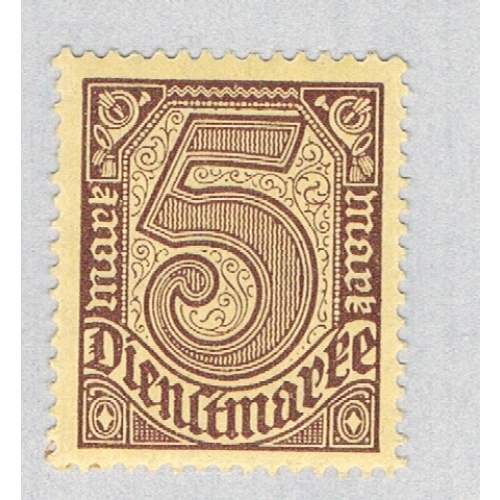 Germany O13 Unused Numeral 5 1920 CV 3.00 (BP60442)