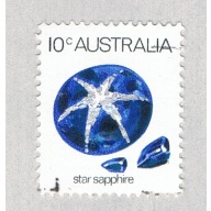 Australia 562 Used Star Sapphire 1 1973 (BP60817)