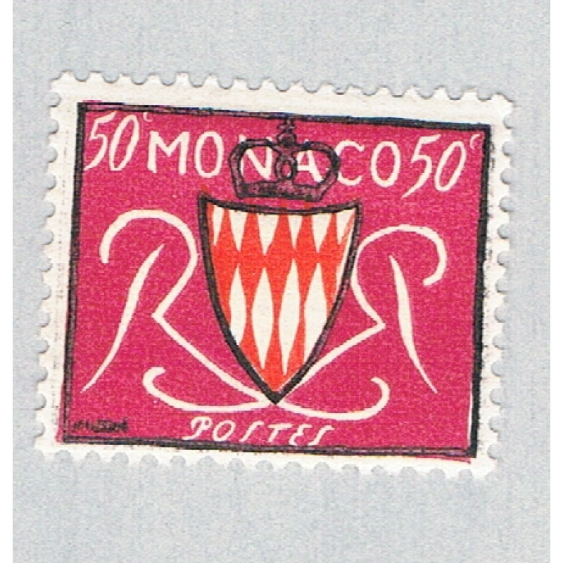 Monaco 312 Unused Arms 1954 (BP60836)