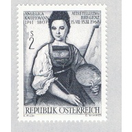Austria 815 Unused Angelica Kaufmann 1968 (BP61005)