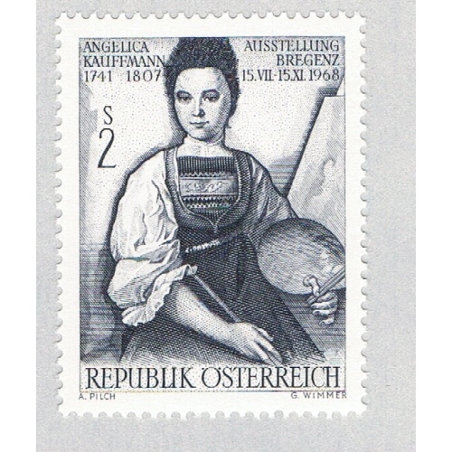Austria 815 Unused Angelica Kaufmann 1968 (BP61005)