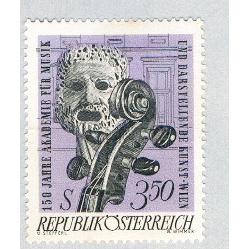 Austria 805 MLH Tragic Mask 1967 (BP61025)