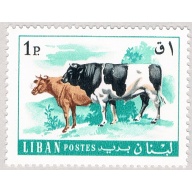 Lebanon 454 Unused Cattle 1968 CV 4.00 (BP61205)