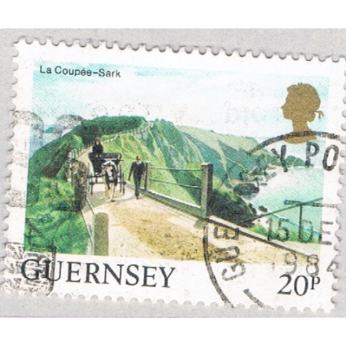 Guernsey 297 Used La Coupee Sark 1 1984 (BP61709)